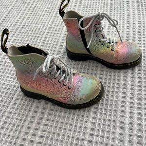 Kids size 9 Rainbow Dr Martens